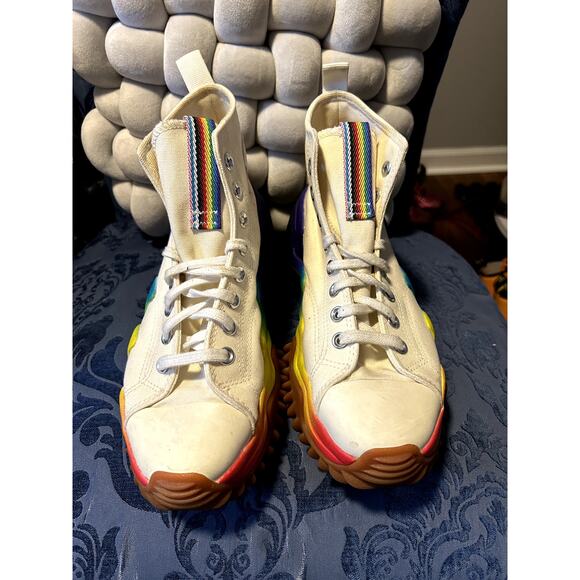Converse Run Star Motion Platform High 'Pride' sneaker size 9.5/EU 41 - Picture 5 of 8